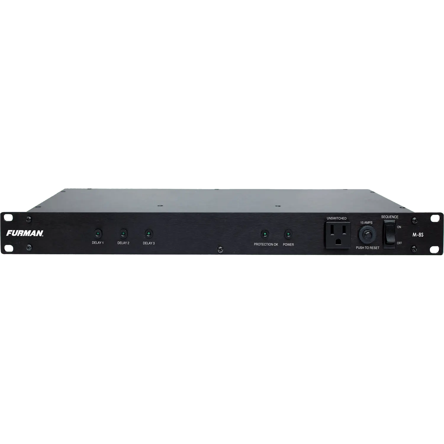 Furman M-8S Power Conditioner - Surge Protection & Sequencing Solution