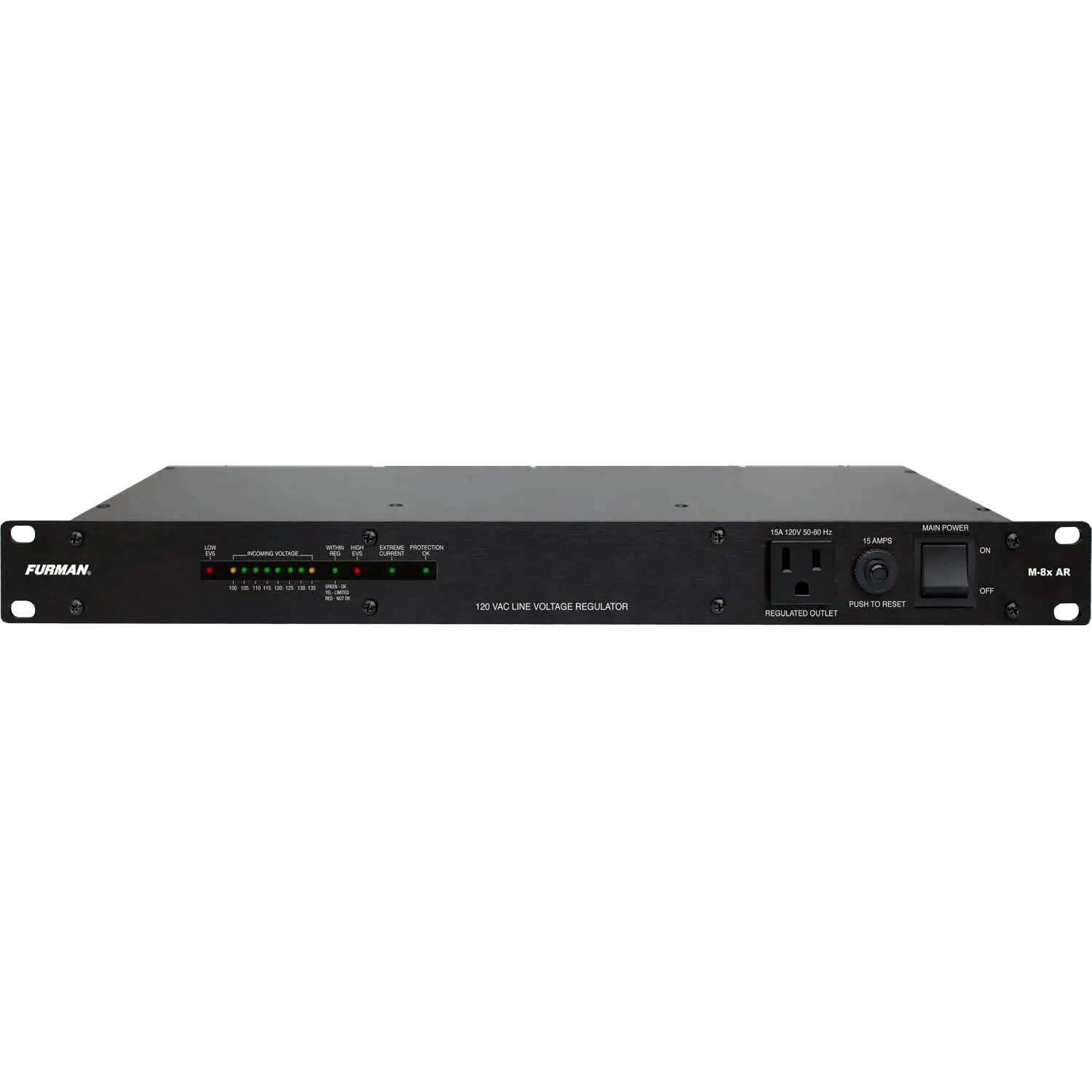 Furman M-8X AR Voltage Regulator | Stable Power Protection Furman M-8X AR Voltage Regulator | Stable Power Protection