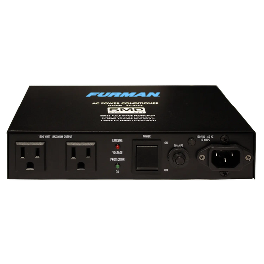 10A Two Outlet Power Conditioner (AC - 215A) - Furman - 10A Two Outlet Power Conditioner (AC - 215A)