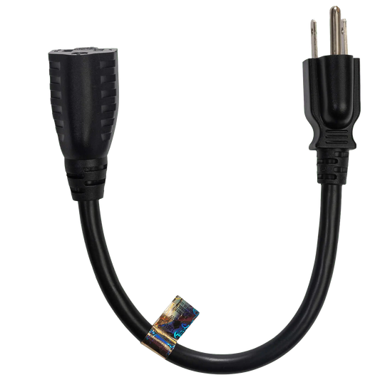 13 Amp 12" Extension Cable (15 - EXT1) - Furman - 13 Amp 12" Extension Cable (15 - EXT1)