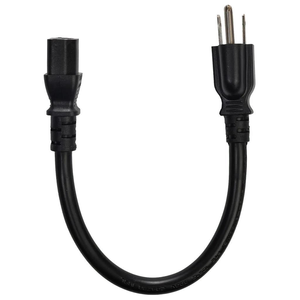 15-amp IEC Power Cord – Durable, Reliable Cable for Electronics – Furman