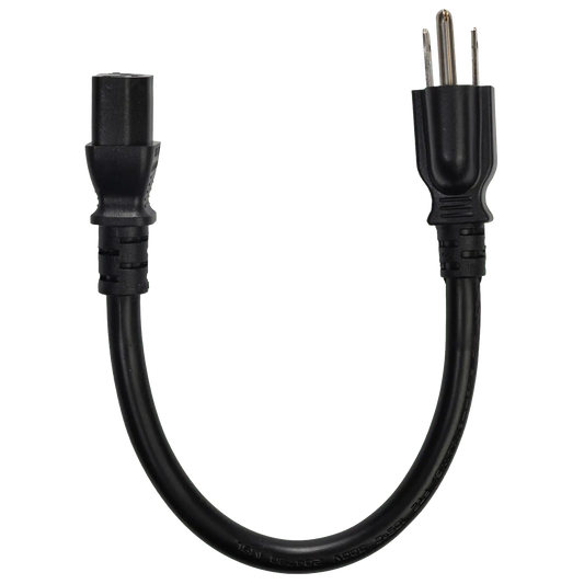 15 Amp 1' IEC Cable (15 - IEC1) - Furman - 15 Amp 1' IEC Cable (15 - IEC1)