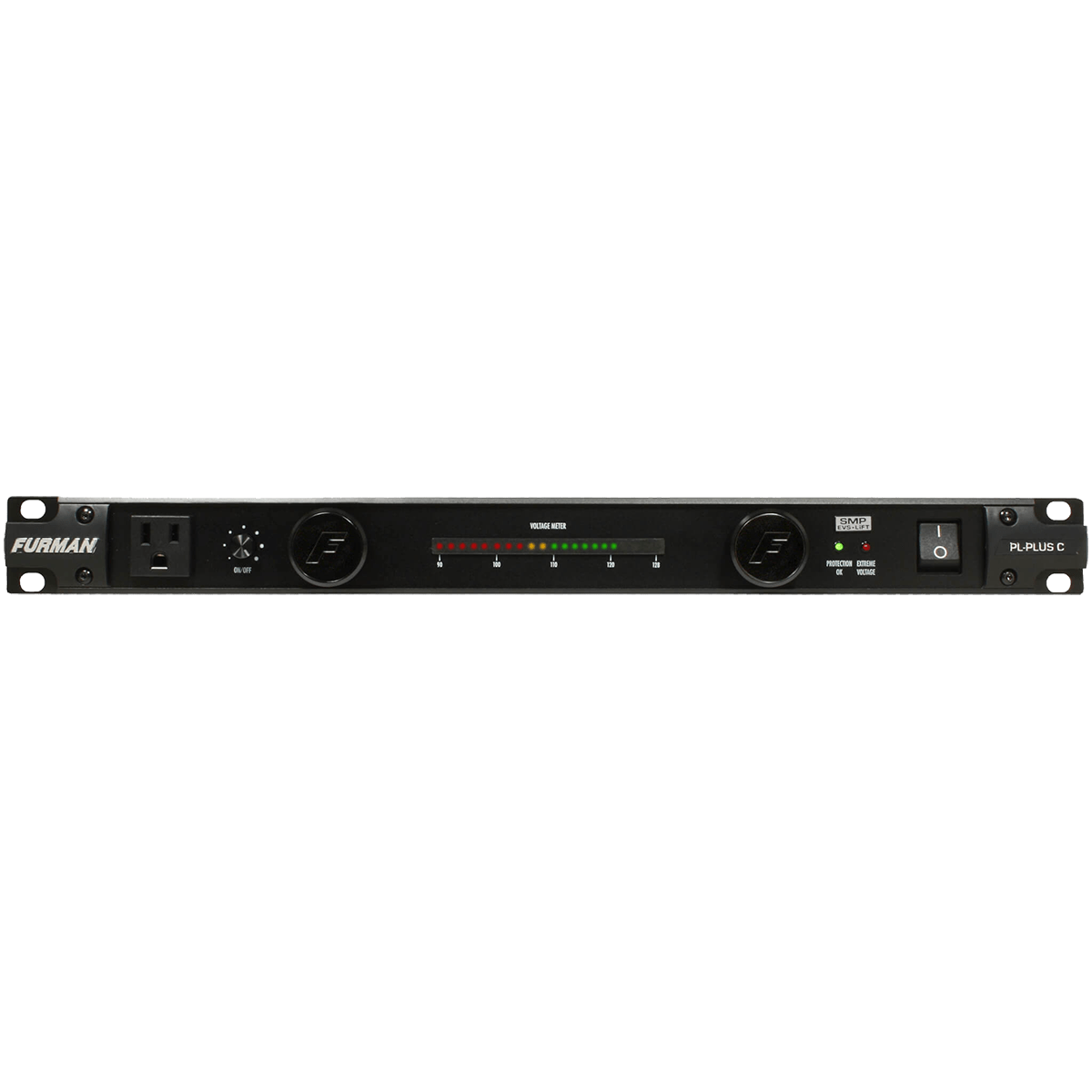 15A Power Conditioner with Lights, Voltmeter (PL-PLUSC) - Furman Power Conditioner, Voltage Regulator, Home Theater Power 1