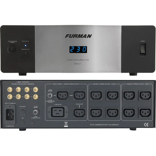 16A Reference Voltage Regulator, 230V (SPR-16 E I) - Furman Power Conditioner, Voltage Regulator, Home Theater Power - 2