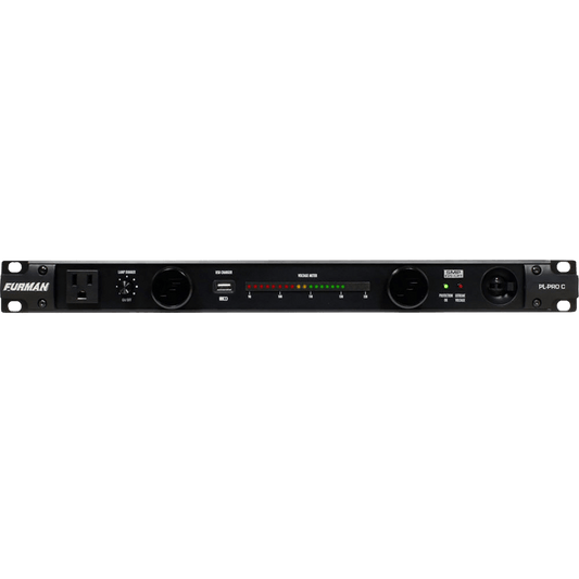 20A Power Conditioner with Lights, Voltmeter (PL - PROC) - Furman - 20A Power Conditioner with Lights, Voltmeter (PL - PROC)