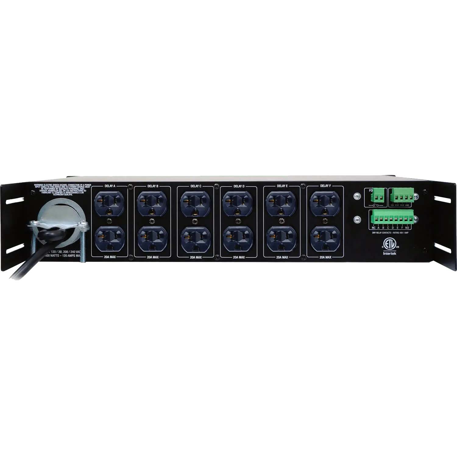 Furman RS-2 Remote Control System - Key Switch Panel For Power Sequencers