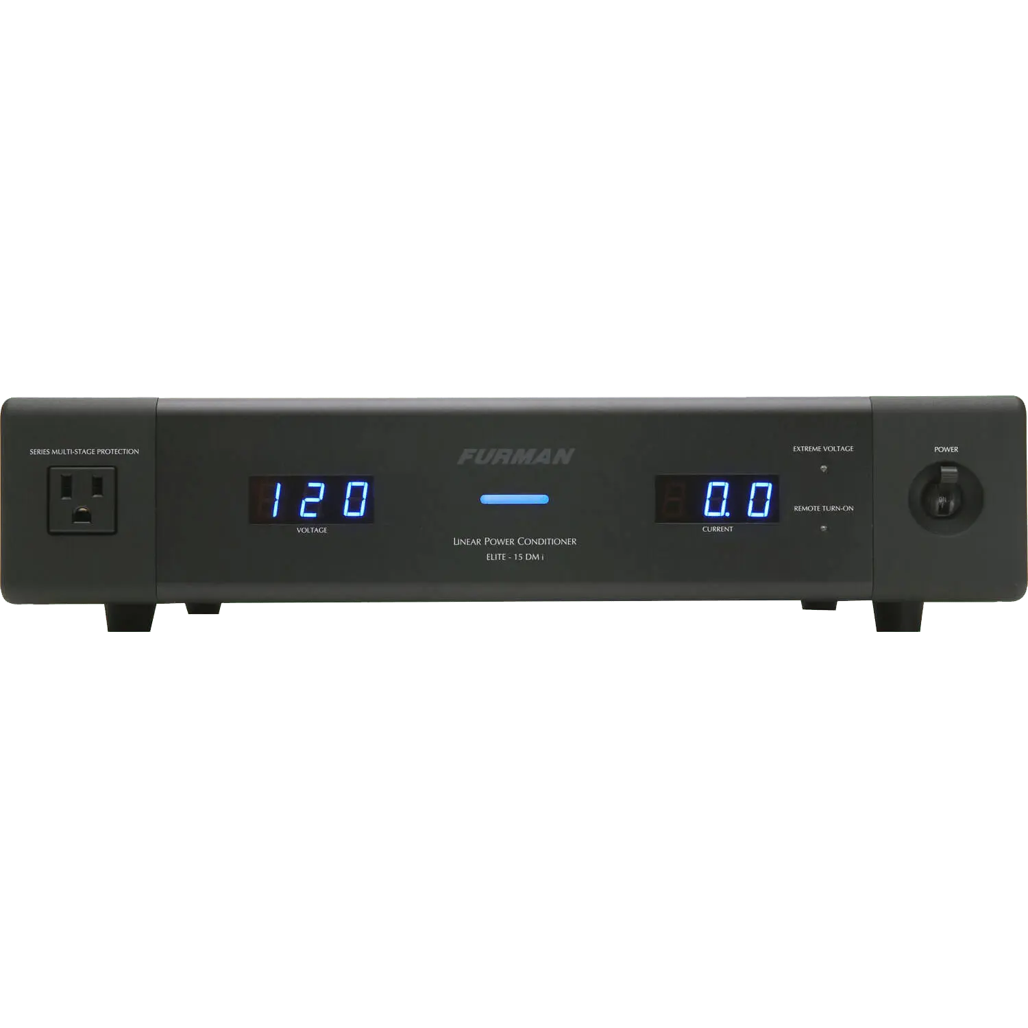 Conditioner Power HT 15A Dual Meter (ELITE-15 DM I) - Furman Power Conditioner, Voltage Regulator, Home Theater Power 1