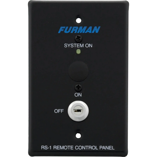 Key Switched Remote System Control Panel (RS - 1) - Furman - Key Switched Remote System Control Panel (RS - 1)