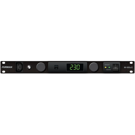 Merit Z Series M-10Dz E 10A Power Conditioner with EVS Surge Protection, RGBW Lights, Dynamic Voltmeter & USB Charging  Furman