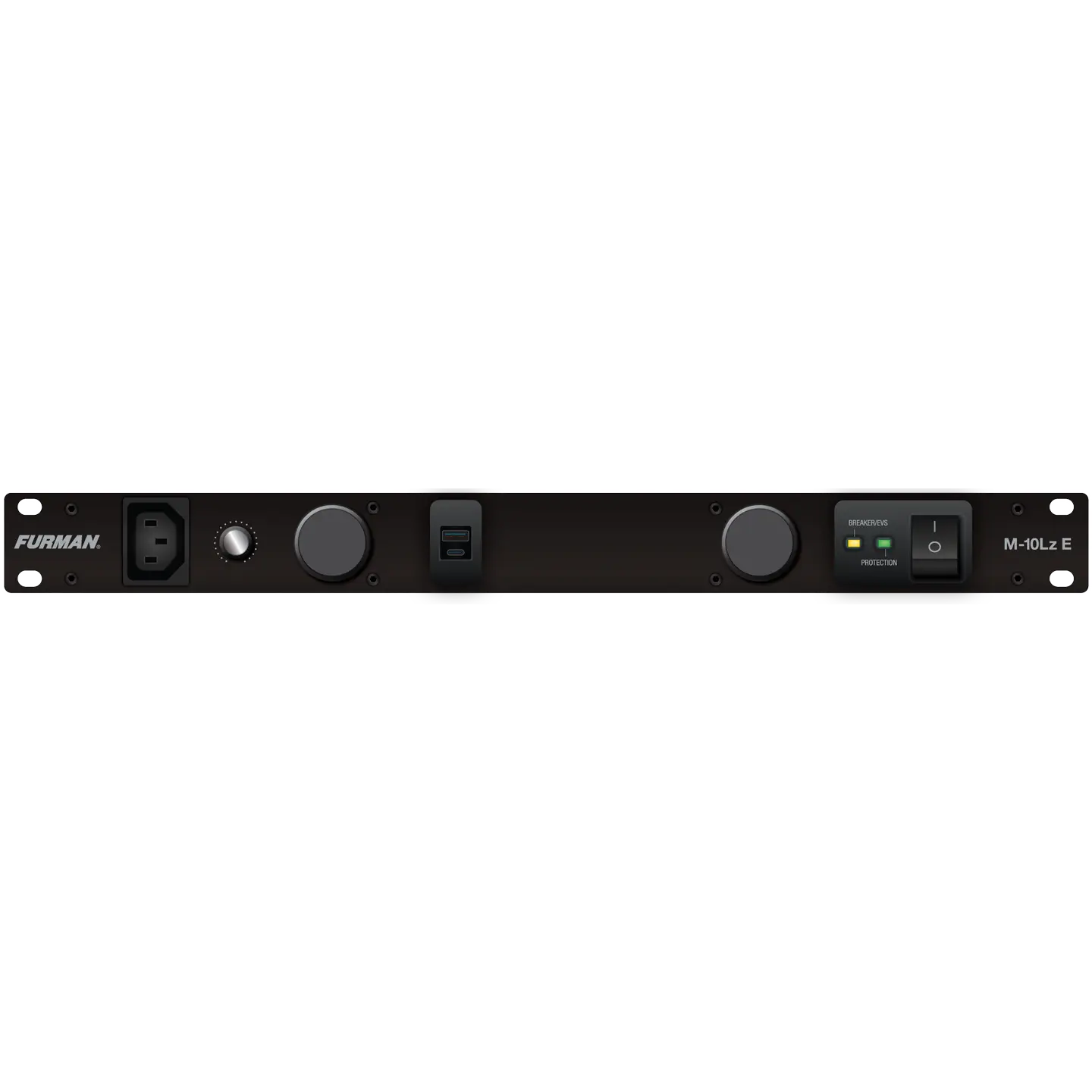 Merit Z Series M-10Lz E 10A Power Conditioner with EVS Surge Protection, RGBW Lights & USB Charging  Furman