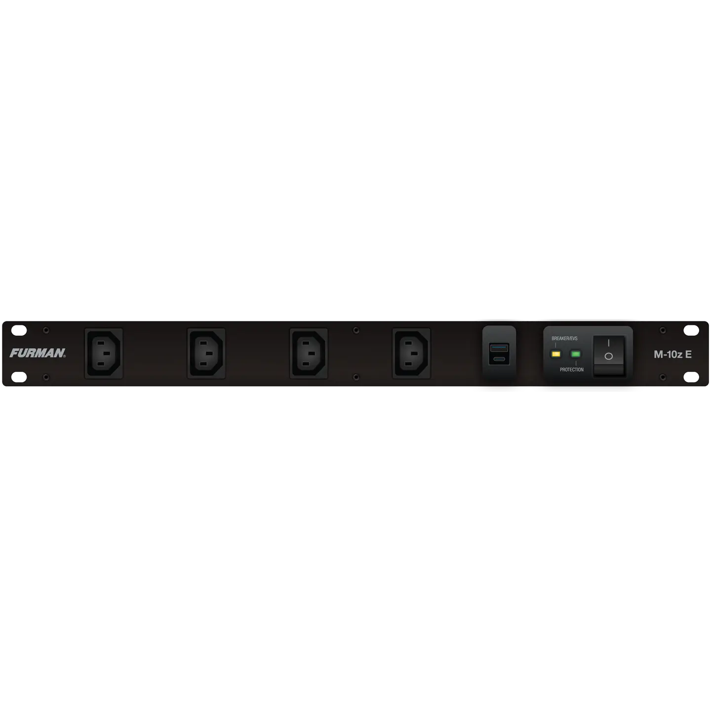 Merit Z Series M-10z E 10A Power Conditioner with EVS Surge Protection and USB Charging  Furman