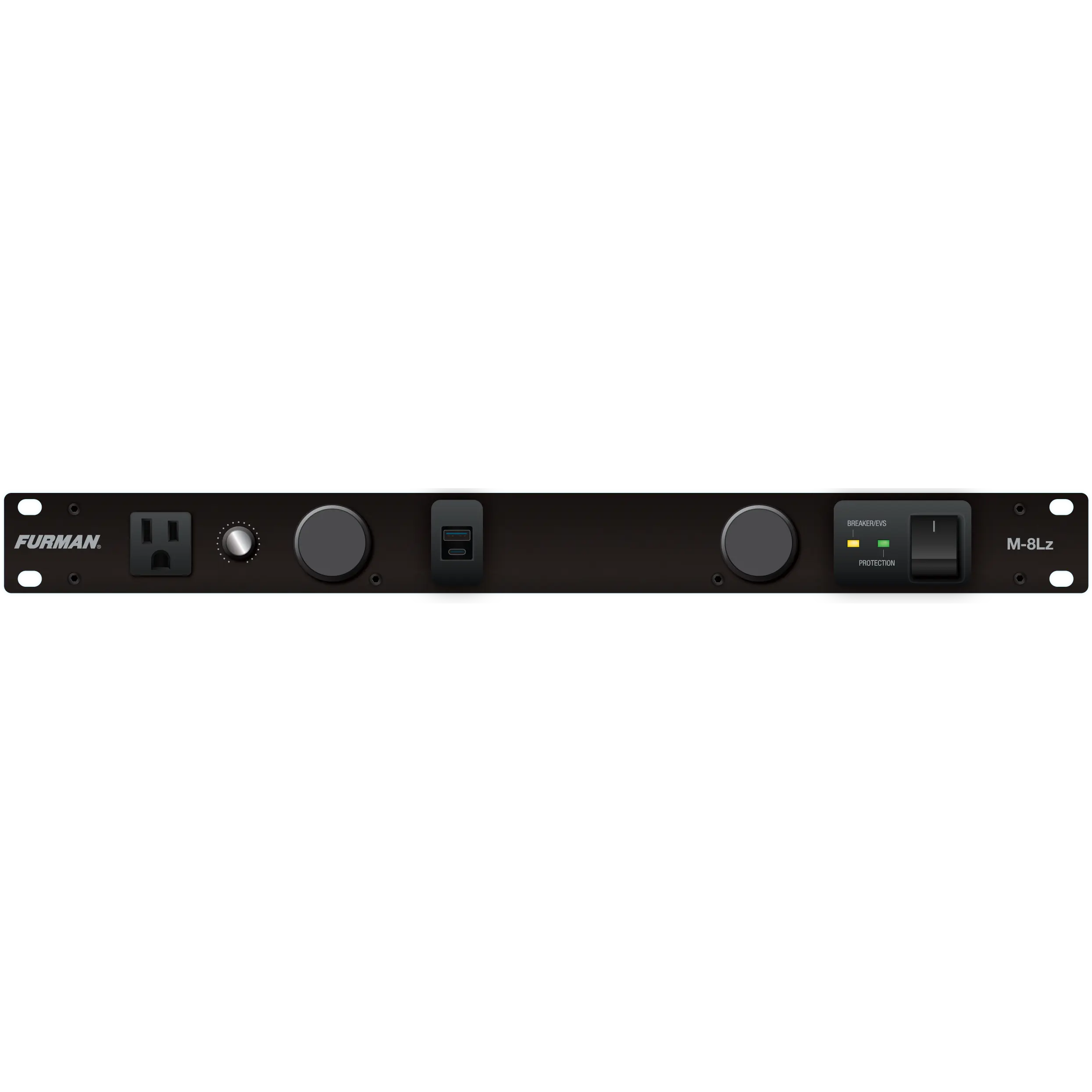Merit Z Series M-8Lz Power Conditioner with Pull-out Lights and RGBW Mood Lighting  Furman