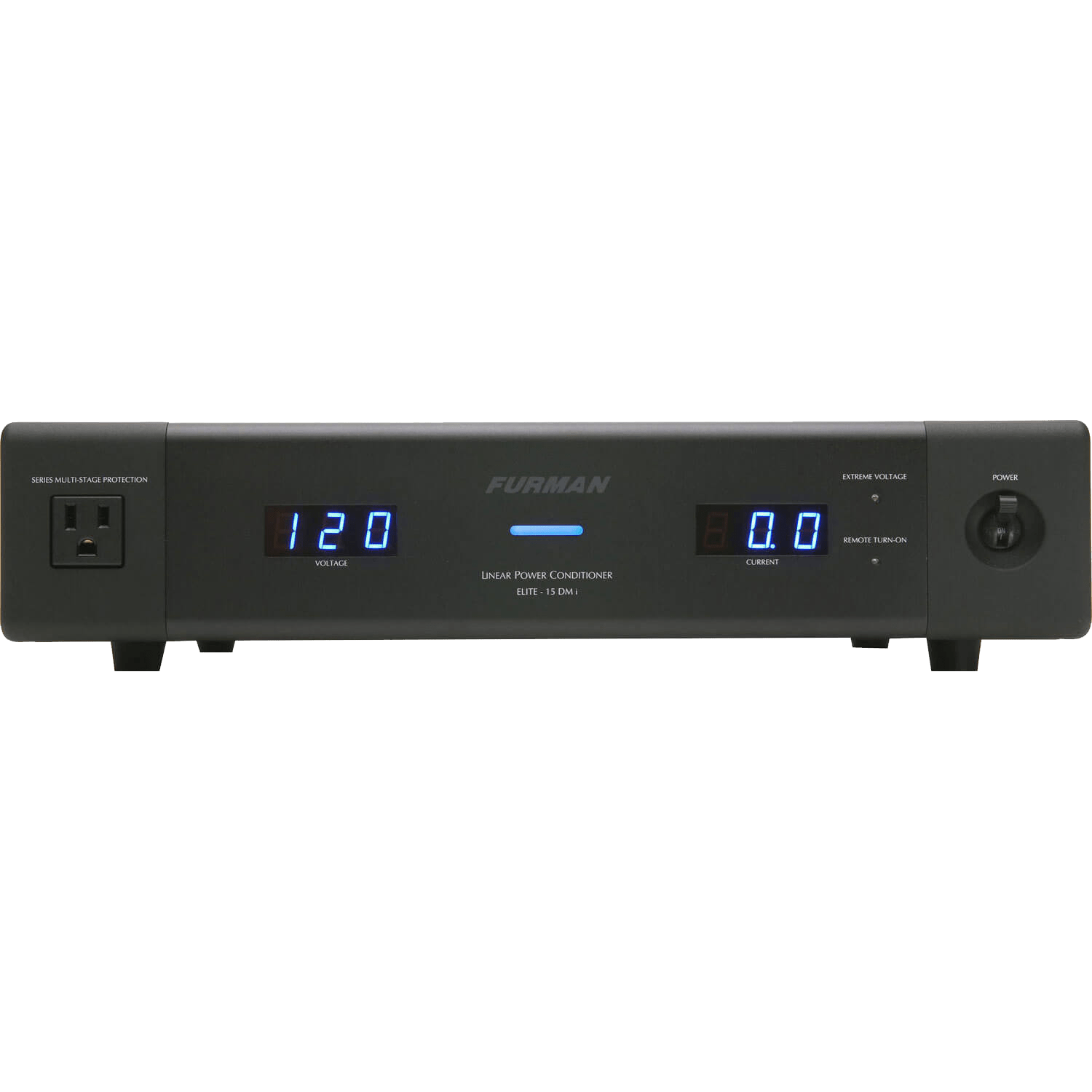 Conditioner Power HT 15A Dual Meter (ELITE-15 DM I) - Furman Power Conditioner, Voltage Regulator, Home Theater Power 1