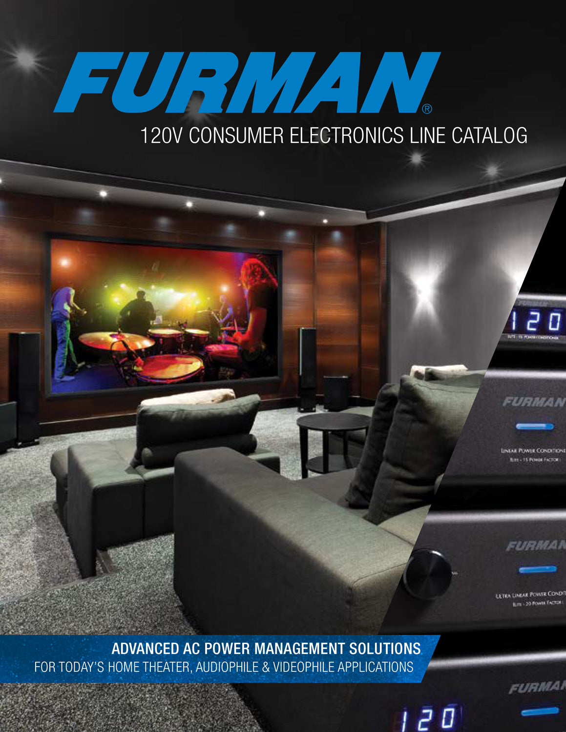Furman 120V Consumer Line Catalog Cover