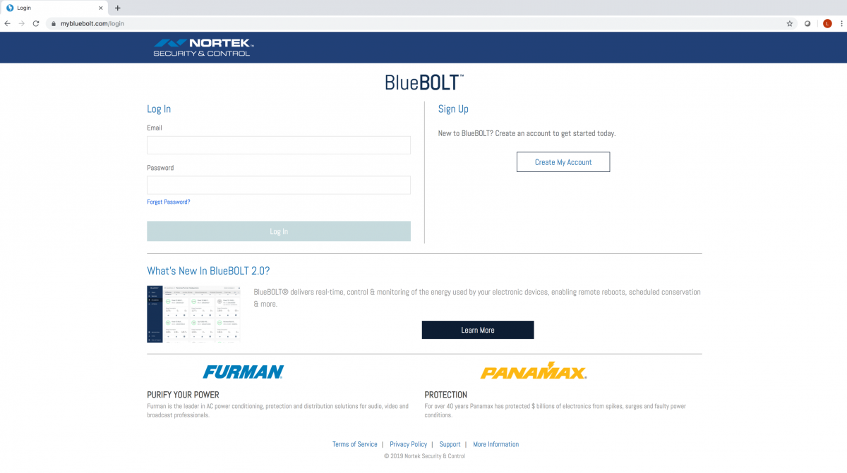 Screenshot BlueBolt