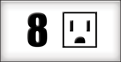 8 Outlets