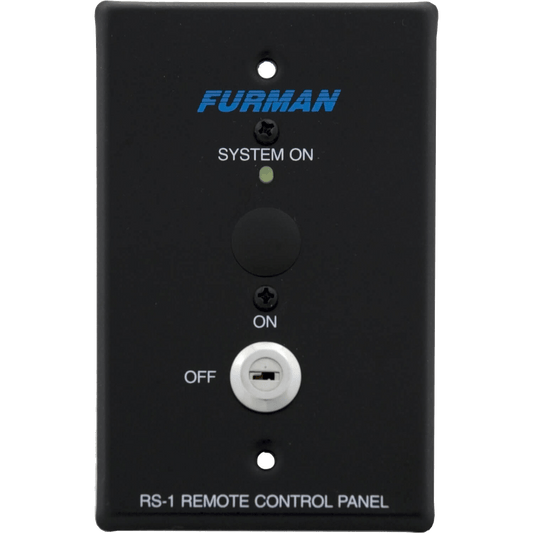 Key Switched Remote System Control Panel (RS - 1) - Furman - Key Switched Remote System Control Panel (RS - 1)